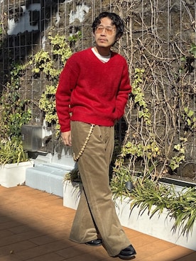 ふかのきさん（メンズ・172cm）の冬コーディネート