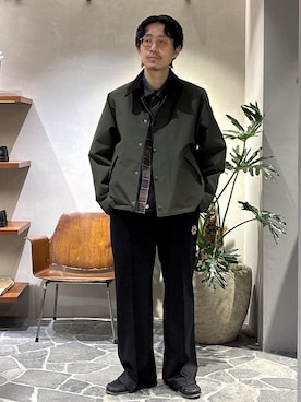 ふかのきさん（メンズ・172cm）の冬コーディネート