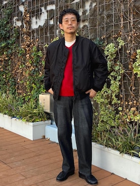 「Lee（リー）のアイテム」を使った、ふかのきさん（メンズ・172cm）の秋コーディネート