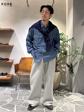 ふかのきさん(メンズ・172cm)の春コーディネート