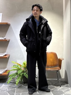 ふかのきさん（メンズ・172cm）の冬コーディネート