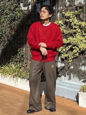 ふかのきさん（メンズ・172cm）の冬コーディネート