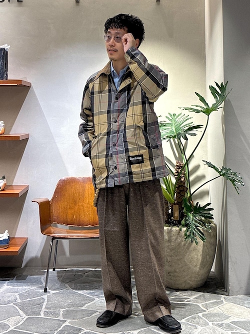 セール】ハードクロス 2プリーツ スラックス（スラックス）｜ADAM ET