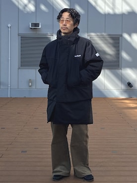 「アイテム（その他アウター）」を使った、ふかのきさん（メンズ・172cm・20代）の冬コーディネート