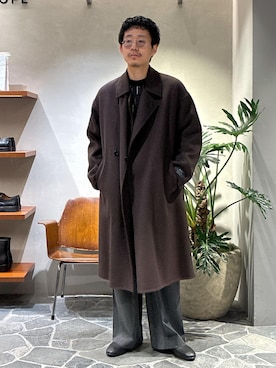 「アイテム（その他シューズ）」を使った、ふかのきさん（メンズ・172cm・20代）の秋コーディネート