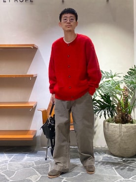 ふかのきさん（メンズ・172cm）の秋コーディネート