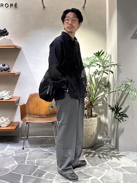 「GREGORY（グレゴリー）のアイテム（バッグ）」を使った、ふかのきさん（メンズ・172cm）の春コーディネート