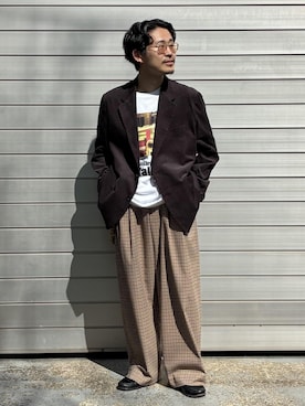 ふかのきさん(メンズ・172cm)の秋コーディネート