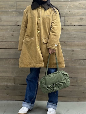 「H&M（エイチ・アンド・エム）のアイテム」を使った、ariさん（レディース・158cm）の冬コーディネート