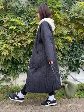 「copine」｜「アイテム（その他アウター）」を使った、ikuさん（レディース・161cm）の秋コーディネート