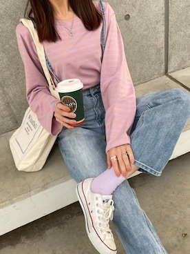 ikuさん（レディース・161cm）の春コーディネート