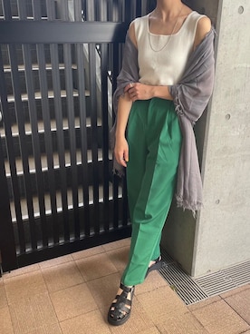 「copine」｜「アイテム（アクセサリー）」を使った、ikuさん（レディース・161cm）の春コーディネート