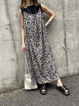 「copine」｜「アイテム（アクセサリー）」を使った、ikuさん（レディース・161cm）の夏コーディネート