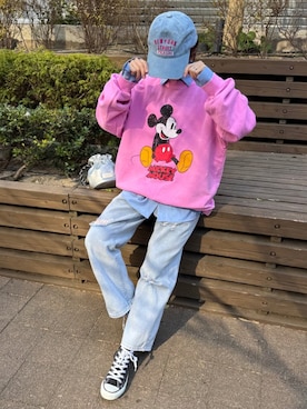 「copine（コピン）のアイテム」を使った、ikuさん（レディース・161cm）の冬コーディネート