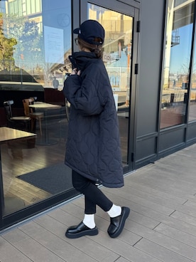 「copine（コピン）のアイテム」を使った、ikuさん（レディース・161cm）の冬コーディネート