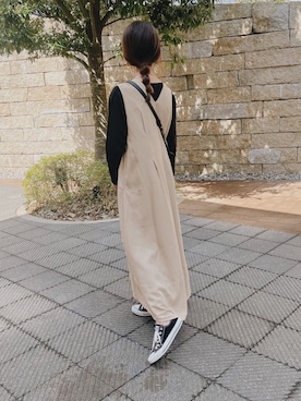 「copine」｜「アイテム（ワンピース/ドレス）」を使った、ikuさん（レディース・161cm）の春コーディネート
