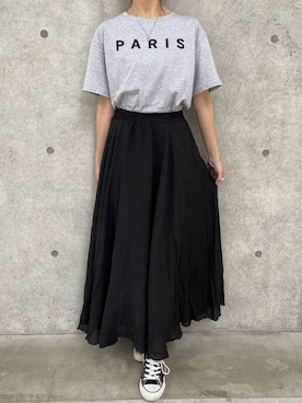「copine」｜「アイテム（アクセサリー）」を使った、ikuさん（レディース・161cm）の春コーディネート