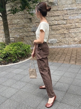 「copine」｜「アイテム（アクセサリー）」を使った、ikuさん（レディース・161cm）の夏コーディネート