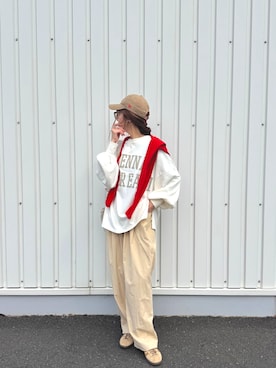 「copine（コピン）のアイテム」を使った、ikuさん（レディース・161cm）の春コーディネート