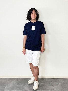 柄シャツのサトシ🌻さんのコーディネート