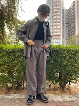 FEIさん（レディース・158cm）の冬コーディネート