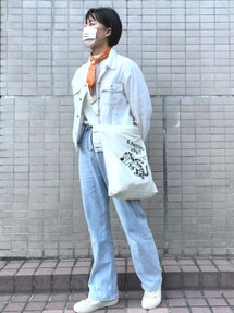 国内即発【Onitsuka Tiger】Tote Bag キャンバストートバッグ SMALL CANVAS TOTE BAG。 実用性とスタイリッシュさを兼ね備えた
