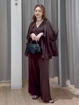 「アイテム（ジャケット/アウター）」を使った、かおぽ  さん（レディース・159cm・30代）の秋コーディネート