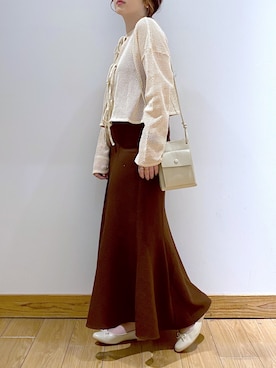 かおぽ  さん（レディース・159cm）の春コーディネート