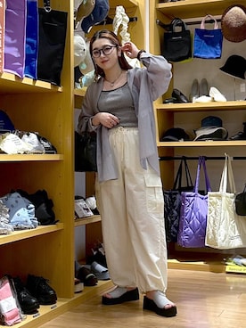 かおぽ  さん（レディース・159cm）の春コーディネート