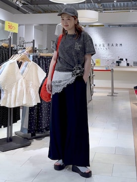 かおぽ  さん（レディース・159cm）の春コーディネート