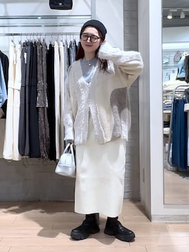 「アイテム（帽子）」を使った、かおぽ  さん（レディース・159cm・30代）の秋コーディネート
