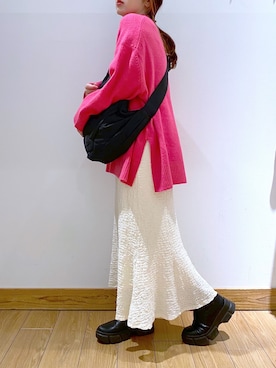 かおぽ  さん（レディース・159cm）の秋コーディネート