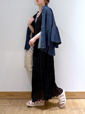 かおぽ  さん（レディース・159cm）の春コーディネート