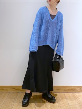 かおぽ  さん（レディース・159cm）の春コーディネート