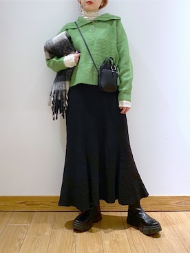 かおぽ  さん（レディース・159cm）の秋コーディネート