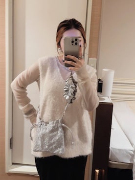「アイテム（スマホグッズ）」を使った、かおぽ  さん（レディース・159cm・30代）の秋コーディネート