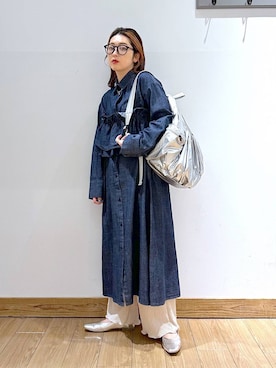 「アイテム（ワンピース/ドレス）」を使った、かおぽ  さん（レディース・159cm・30代）の冬コーディネート