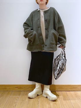 かおぽ  さん（レディース・159cm）の秋コーディネート