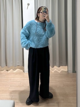 「アイテム（アクセサリー）」を使った、かおぽ  さん（レディース・159cm・30代）の冬コーディネート