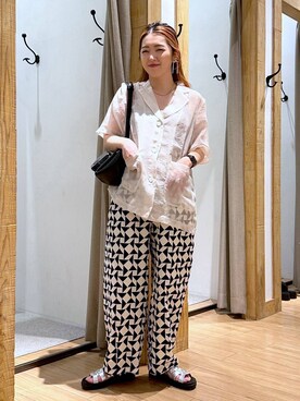かおぽ  さん（レディース・159cm）の夏コーディネート