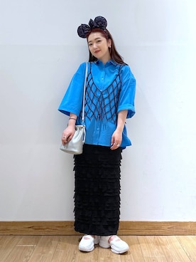かおぽ  さん（レディース・159cm）の夏コーディネート