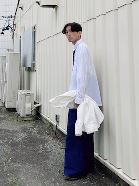 SHUSKさん（メンズ・178cm）の春コーディネート