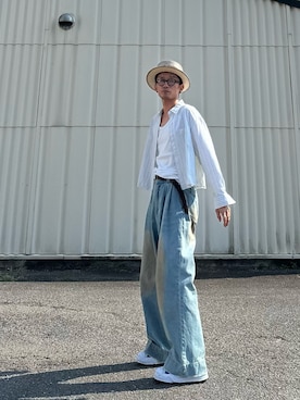 「メンズファッション」｜SHUSKさん（メンズ・178cm）の秋コーディネート