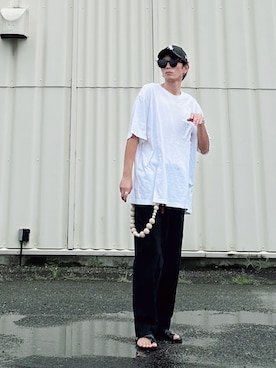 SHUSKさん（メンズ・178cm）の夏コーディネート