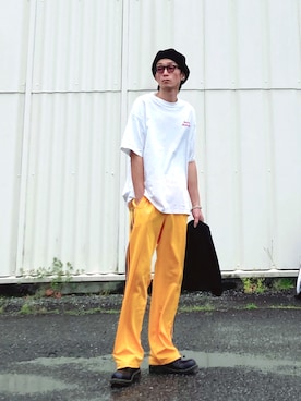 SHUSKさん（メンズ・178cm）の春コーディネート