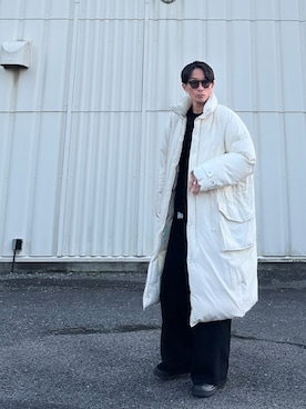 「beautiful people（ビューティフルピープル）のアイテム（ジャケット/アウター）」を使った、SHUSKさん（メンズ・178cm）の冬コーディネート