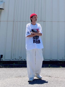 SHUSKさん（メンズ・178cm）の夏コーディネート