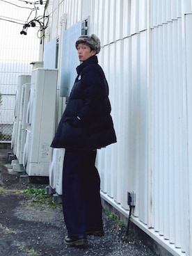 SHUSKさん（メンズ・178cm）の冬コーディネート