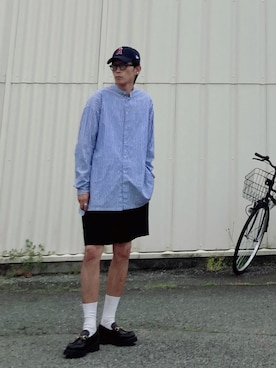 SHUSKさん（メンズ・178cm）の春コーディネート