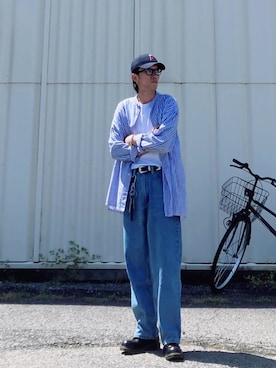 SHUSKさん(メンズ・178cm)の夏コーディネート